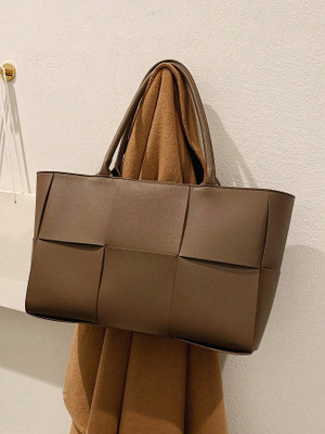 Purplehunt Brown Tote PEBROWN