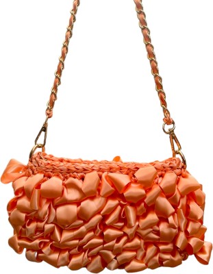 FIABLE COLLECTION Orange Sling Bag Sling Bags Women