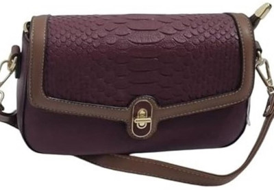 Aizashop Brown Sling Bag Fashion Crossbody Bag, Casual One-Shoulder Design