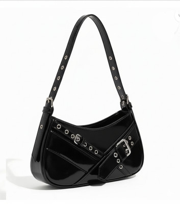 NAIRA Black Sling Bag Red Women Sling Bag Elegant PU Leather Shoulder Bag – Stylish & Durable.