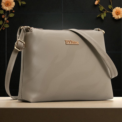 BFTPRIME Grey Sling Bag BFT-01-PLANE POUCH-GREY