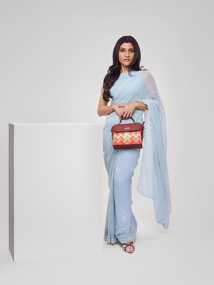 ZOUK Orange Sling Bag Tidal Wave Statement Sling Bag