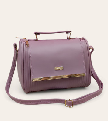 MAYLISS Purple Sling Bag Classic versatile/Premium Leather sling