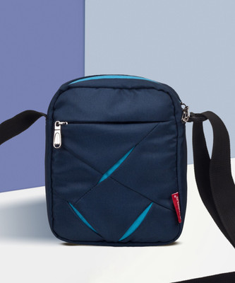 Cosmus Blue Sling Bag Small Sling Bag for Men- Index-Small Bag for Mobile & Wallet