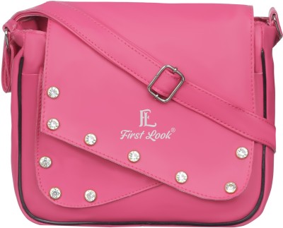 FL first look Pink Sling Bag Self Degine Cannes Sling Bag