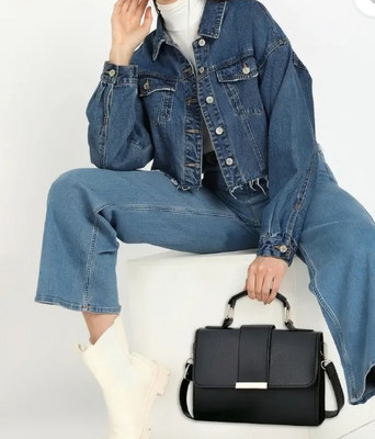 Svemir Grey Sling Bag Black Girls Sling Bag