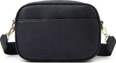 Fadedge Black Sling Bag CROSSBODY AND SHOULDER BAG FOR WOMENS AND GIRLS (CRN-001)