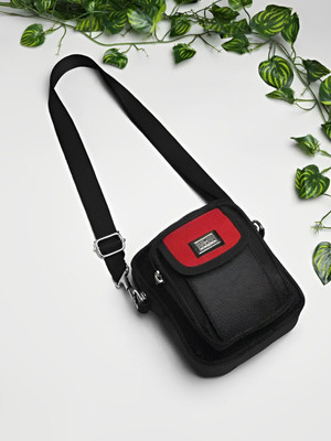 infinity craft Red Sling Bag Side Bag For Men/Sling Bag/Crossbody Messenger Bag For Office Business Travel