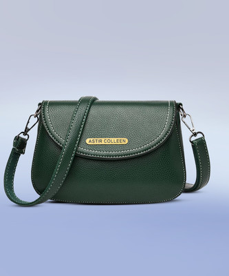ASTIR COLLEEN Green Sling Bag Women's & Girl's Sling Bag - Stitch