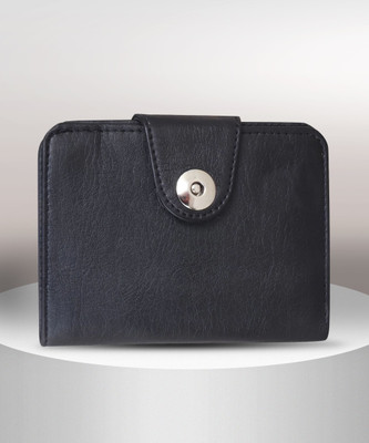 SHAMRIZ Black Clutch Stylish Genuine Leather Wallet for Men