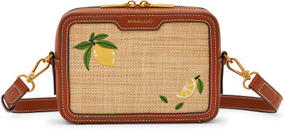 Miraggio Beige Sling Bag Ray Camera Crossbody Bag