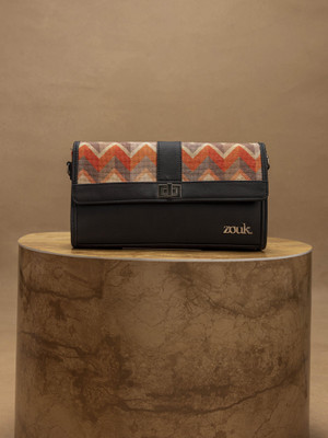 ZOUK Orange Clutch Tarini Clutch - Tidal Wave