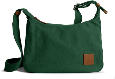 DailyObjects Khaki Sling Bag Forest Green March Crossbody Bag Regular