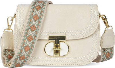 LUVOKSI White Sling Bag Dily