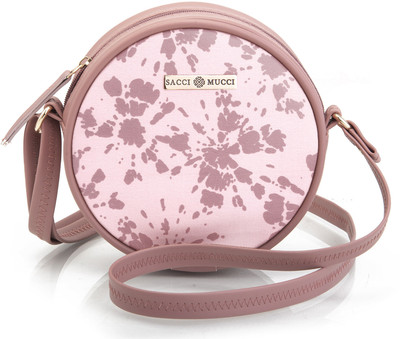 house of common Pink Shoulder Bag Stylish Box Sling Bag | Side Purse| Cross Body Sling Box Bags -EthnicTraditional