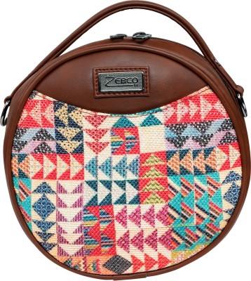 zebco bags Multicolor Sling Bag Round Sling Bag | Women Handbag | Ladies Hand Purse and Crossbody