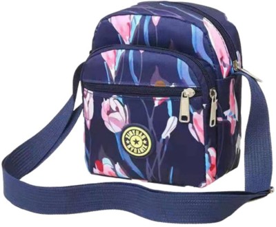 MOMISY Blue, Pink Sling Bag Mobile Bag For Women And Girls