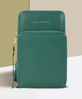 LINO PERROS Green Sling Bag Dark-Green Sling Bag