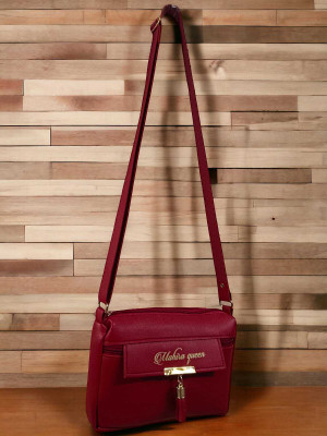 AARFA ENTER PRIESE Maroon Sling Bag l.v type