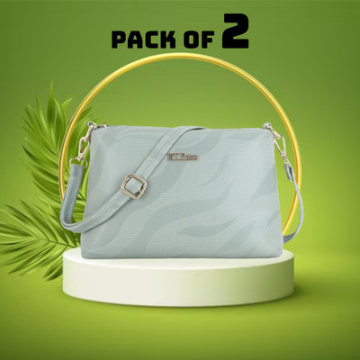 BFTPRIME Multicolor Sling Bag BFT 01 2 SET(Pack of 2)