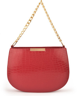 Tyesco Red Sling Bag boxy design sling bag Versatile Style Structured Shape Adjustable Strap bag