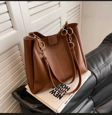 Mifraa Women Tan Shoulder Bag