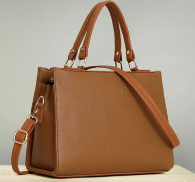 denzy Brown Hand-held Bag BRN-07