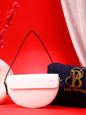 Bag Pepper White Sling Bag Shoulder handbag for Women | Mini Handbags for girls