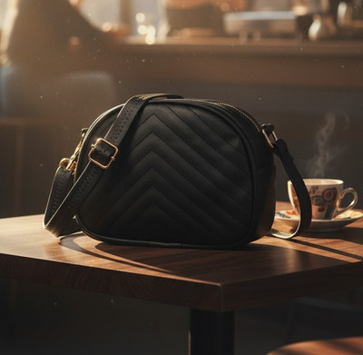 Prestigious Black Sling Bag Girls and Women Sling Bag