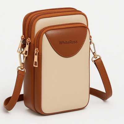 WhiteRoss Khaki Sling Bag Sling bag mobile