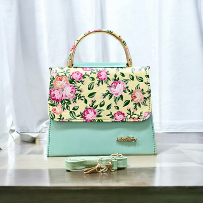 Jazzberry Multicolor Sling Bag Floral print
