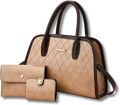 ZELION Women Grey Handbag