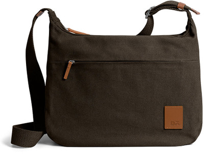 DailyObjects Brown Sling Bag Clove March Crossbody Bag Large