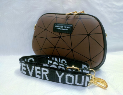 Harshpreet enterprises Brown Sling Bag HSPS0040