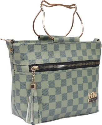 STORESHINE Green, Grey Sling Bag UrbanCross ElegaSling