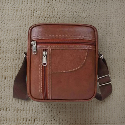 JairaJ Tan Sling Bag Men Sling Bag extra large