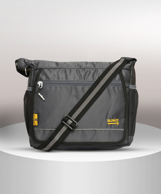 Capitalpoint Grey Sling Bag College crossbody Travel Unisex Office Business Messenger Bag