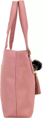 house of common Pink Tote Women Grey Hand-held Bag_HOC