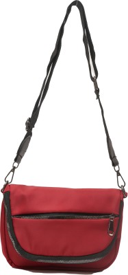 DONICY Red Sling Bag Casual Sling Bag