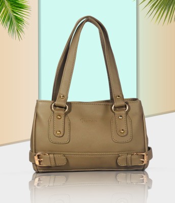 SNEAZ Women Khaki Handbag