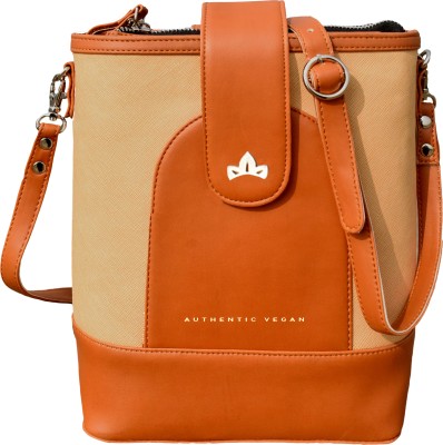 VEGAN Women Tan Handbag