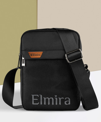 Elmira Black Sling Bag ELR-SLG-002A