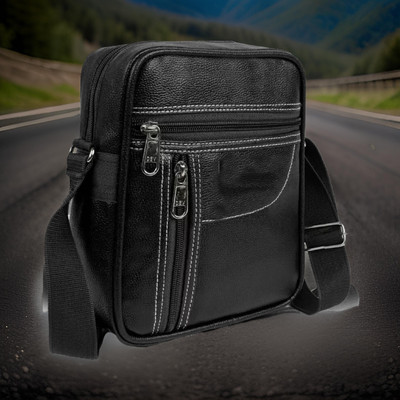 JairaJ Black Sling Bag Men Sling Bag extra large