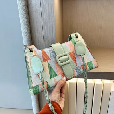 santorini Green Sling Bag Canis Sling bag for women | Stylish and trendy sling