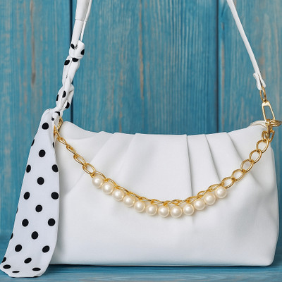 Shara Fashion Beige Hand-held Bag Stylish fashionable Beige colour hand bag