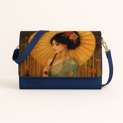 Reshu Blue Sling Bag stylish hand purse premium quality bag