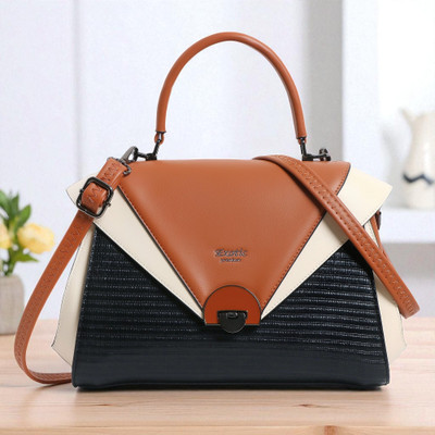 Exotic Premium Black Satchel Designer Dazzle Top Handle Tote Handbag