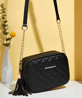 Cleto Black Sling Bag HAMZACLT BOXWHITE_10