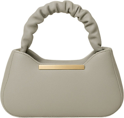 SWAG WALI SAHELI Grey Sling Bag with Flap, Magnetic Button & Adjustable Crossbody Strap