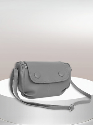 Leather Land Grey Sling Bag Gorgeous